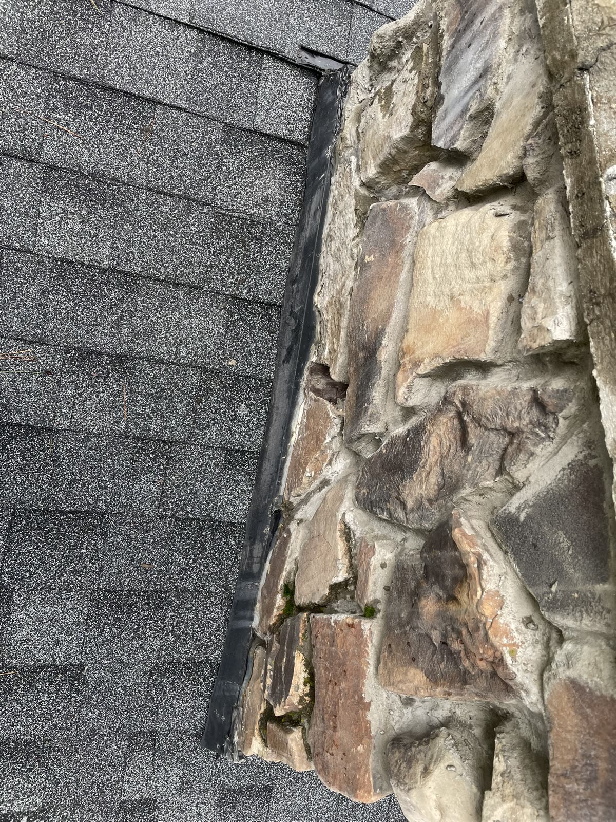 Detailed roof condition documented during Ketron work
