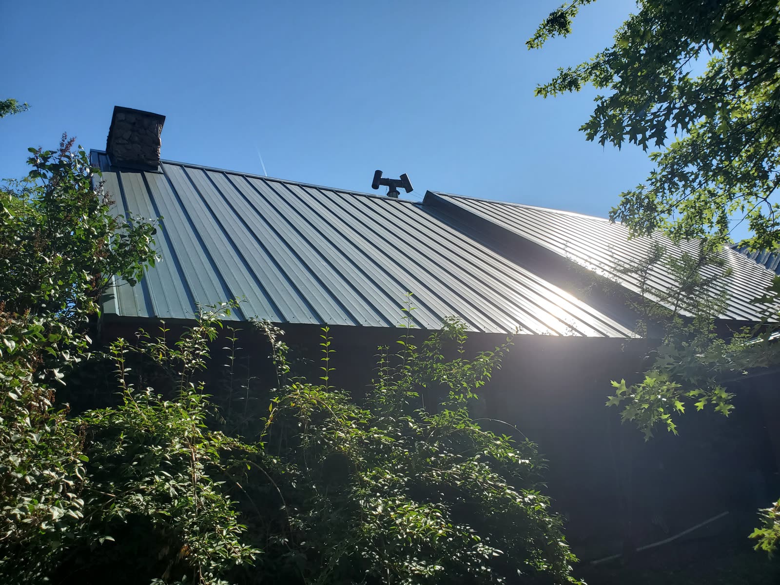 Second completed Ketron metal roof